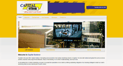 Desktop Screenshot of capitaloutdoor.net